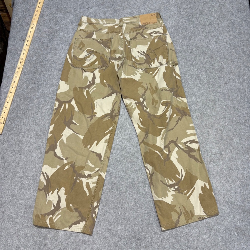JNCO Premium Desert Camo Carpenter Pants Mens 34x30 Wide Leg Y2K Streetwear